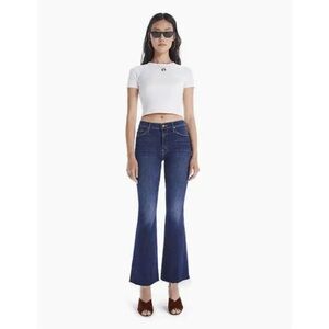 MOTHER Dark Blue Flare Jeans